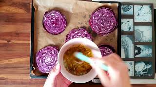 Rotkohl aus dem Backofen Einfach und Gesund redcabbage [upl. by Abrams419]