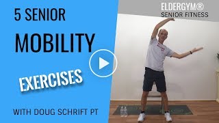 5 Senior Mobility Exercises  Strengthening Exercises for Seniors [upl. by Lennod423]