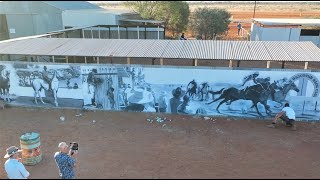 Landor Races Mural Movie Preview [upl. by Anele]