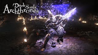 Disgraced Knight Boss Fight No Damage Dark Souls Archthrones [upl. by Rramahs]