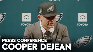 Cooper DeJean Meets with the Media in Philadelphia [upl. by Joktan]