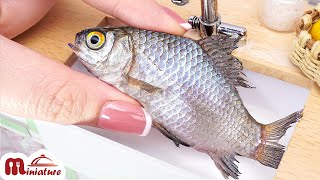 BEST Of Miniature Cooking Compilation  1000 Amazing Mini Seafood Recipe [upl. by Rehpotsyrhc]