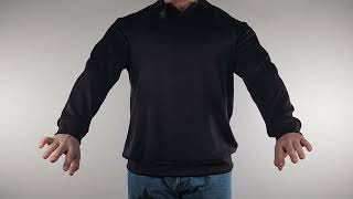 Classic Style Modern Comfort Mens Long Sleeve VNeck Polo Shirt Review [upl. by Marcela]