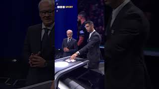 Cristiano Ronaldo really enjoyed the Champions League draw  shorts [upl. by Cavill]