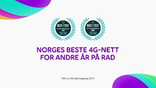 Telia Norges beste 4Gnett av TEKno [upl. by Eckel]