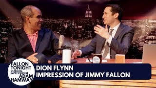 Dion Flynn on Fallon Impressionist Adam Hamway [upl. by Naivad594]