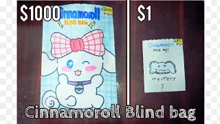 💙 Blue Edition💙  1 VS 1000 Cinnamoroll Blind Bag  trending blindbag expensive cinnamoroll [upl. by Enttirb994]