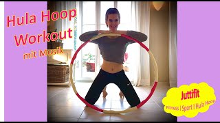 Hula Hoop Workout 10 Minuten  mit Musik [upl. by Ecaj756]