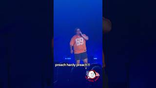 HARDYs Patriotic Rant Love It or Leave It Moment at Morgan Wallens Neyland Stadium Concert [upl. by Yttap]