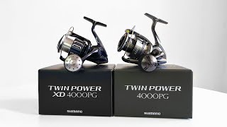 ЧТО КУПИТЬ В 2024 ГОДУ SHIMANO 24 TWIN POWER 4000PG VS 21 TWIN POWER XD 4000PG [upl. by Valoniah]