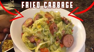 Worlds Best Fried Cabbage amp kielbasa recipe [upl. by Latona603]