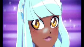 Lolirock  Auriana Talia and Iris transformation Go Princess Pretty Cure Style [upl. by Shel]