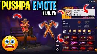 Pushpa Raj Bundle 1 LvL Id 🤑  Noob To Pro All Event Claim 😨 [upl. by Olegna]