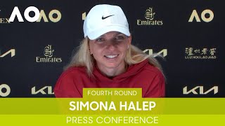 Simona Halep Press Conference 4R  Australian Open 2022 [upl. by Stanley]