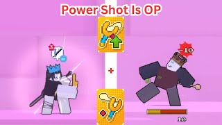 Power Shot Just Buffed Slingshot Even More  Block Tales Roblox [upl. by Nuahsed]