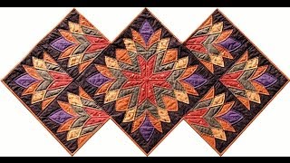 Cleopatras Fan quilt video by Shar Jorgenson [upl. by Waylan]