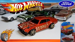 Custom Hot Wheels Custom Ford Maverick HW Flames 910 [upl. by Shedd]