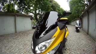 Yoshimura R77 Tmax 500 Yellow Burgmania [upl. by Grae]