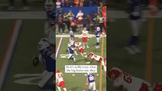 Patrick Mahomes got caught saying this to Josh Allen shorts nfl chiefs bills [upl. by Auberta]