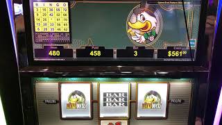 VGT Slots Lucky Ducky Live Red Spin Wins 1 Progressive Video Reels Choctaw Casino Durant OK [upl. by Gerger]