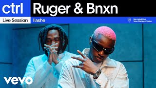 Bnxn Ruger  Ilashe Live Session  Vevo ctrl [upl. by Katonah]