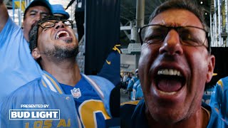 Chargers Fans React To Win vs Titans  LA Chargers [upl. by Yerfej]