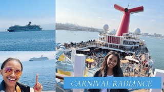 Carnival Radiance Balcony Cabin 2022  4 nights  Long Beach California to Catalina and Ensenada [upl. by Ahidam]