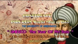 THE 500TH ANNIVERSARY OF PIRI REIS MAP OF 1513 AND THE UNESCO YEAR OF PIRI REIS 2013 HD [upl. by Amadas]