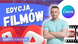 Jak dodać napisy do filmu  CANVA  Nowa metoda edycji filmów [upl. by Nenney834]