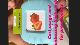 Review in hindi  Talking Flash Cards Educational Toys  Learning Toys for Toddlers for Ages 2  6 [upl. by Agrippina]