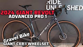 2024 GIANT REVOLT ADVANCED PRO 1 XS  WEIGHT 2024 GIANT GRAVEL BIKE  GIANT CXR 1 WHEELSET [upl. by Akimert]