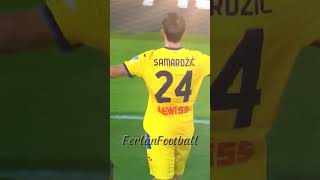 samardzic goal  Atalantafootball seriea shortvideo [upl. by Meerek]