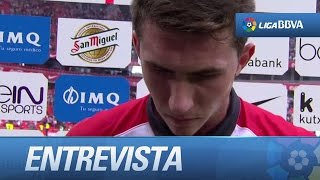 Entrevista a Aymeric Laporte tras el Athletic Club 31 Valencia CF [upl. by Sugihara749]