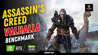 Assassins Creed Valhalla Benchmark  RTX 3050  Performance Benchmark  DLSS Quality Settings [upl. by Wrench]