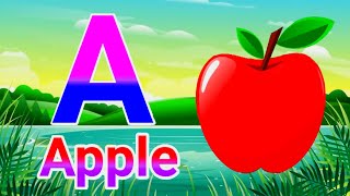 A for Apple B for Ball C for Cat D For Dog Learning Tv Phonics Song A To Z Alphabet [upl. by Burbank]