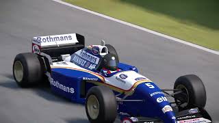 AUTOMOBILISTA 2  Hill Schumacher Coulthard  Circuito de Estoril en Portugal [upl. by Idnem687]