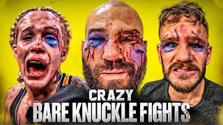 30 Minutes Of Brutal Bare Knuckle Knockouts amp Fights [upl. by Gudren]