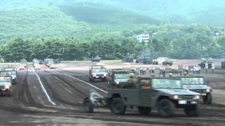 JGSDF Camp Fuji・Fuji School parade 2011 HD [upl. by Targett]