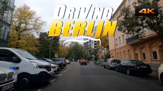 Driving Berlin Germany Kreuzberg Schöneberg Tiergarten Charlottenburg 4K 60FPS [upl. by Garrick]