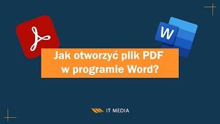 Jak otworzyć PDF w Wordzie [upl. by Mic]