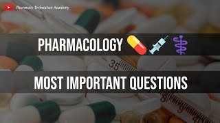 43 Pharmacology Past Papers Questions [upl. by Lertnom682]