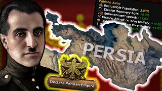 MODDERS MADE THE PERSIAN EMPIRE FUN TO PLAY IN HOI4 [upl. by Crysta]