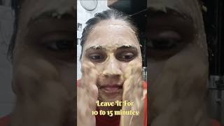 Diy Skin Whitening Face Pack ytshorts skincare shorts [upl. by Lenssen]