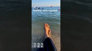 Yeşilköy sahil istanbul istanbulbeach istanbulplacestovisit [upl. by Ennaeed]