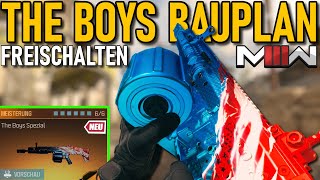 SO BEKOMMT IHR DEN BAUPLAN AUS DEM THE BOYS EVENT in MODERN WARFARE 3 The Boys Special Mw3 Deutsch [upl. by Nehpets]