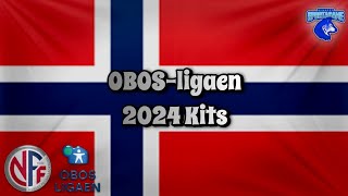 2024 OBOSligaen Kits [upl. by Yentirb]