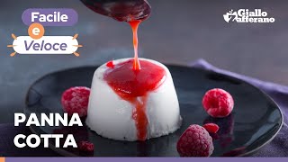 PANNA COTTA super cremosa RICETTA INFALLIBILE e davvero GOLOSA 😍😋 [upl. by Ahsap]