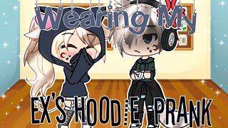 Wearing my Exs hoodie Prank  Gacha Life  Prank Wars 4  Audrey Cookie [upl. by Athalia]