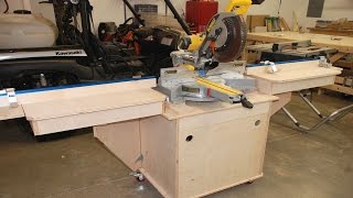 Build the Fine Woodworking Miter Saw Station Pt 2 [upl. by Andriana]