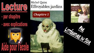 1  quotEffroyables jardinsquot de Michel Quint  Chapitre 1  livre audio [upl. by Ardnikat]